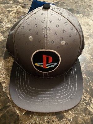 Ps Script Hat PlayStation PS Logo All Over Print Baseball Cap Hat OSFA Red Louis ...
