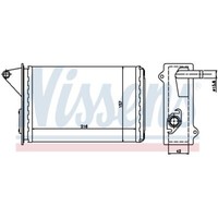 WäRmetauscher Innenraumheizung Aluminium Kunststoff FüR Fiat Fiorino Kasten