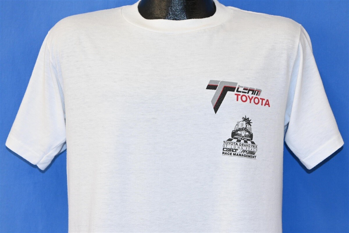 vtg 80s TOYOTA GRAND PRIX LONG BEACH CALIFORNIA INDYCAR FORMULA t 