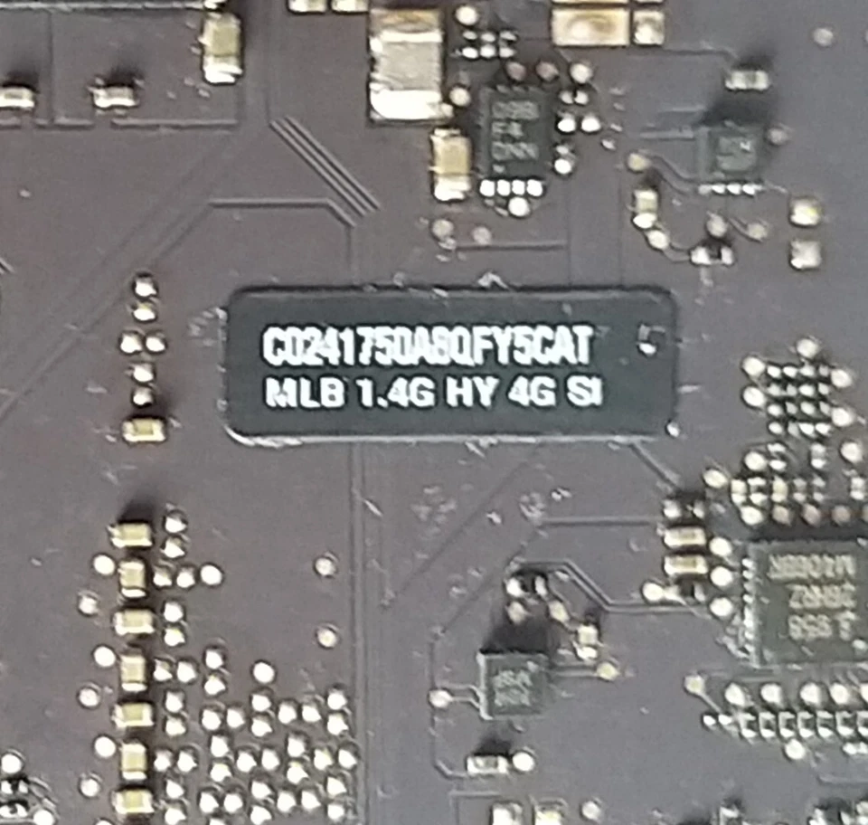 PLACA BASE AVERIADA FAULTY MOTHERBOARD CORE i5 4GB APPLE MACBOOK AIR A1466 13" - Imagen 3 de 3