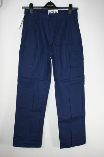FRISTADS BLUE WORKWEAR TROUSERS | eBay