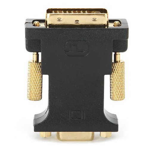E0401 DVI‑I 24+1 Stecker Auf VGA Buchse Dual Channel Mit Chip Adapter GPU Zu BHC - Photo 3/14