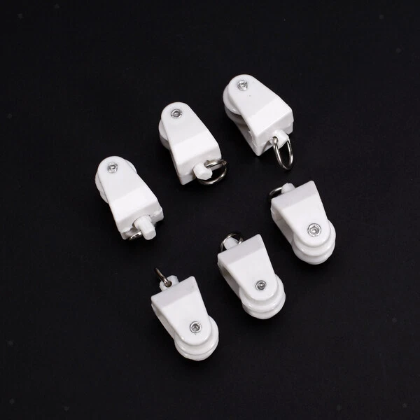 3X 10pcs Plastic Curtain Roll Track Runner Rail Runner with Eyelet - Image 4 of 4