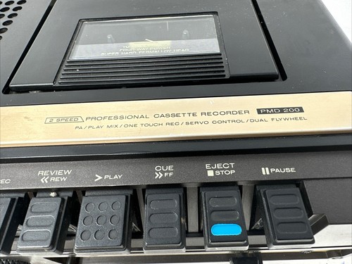 Vintage Marantz PMD 200 Professional Cassette Recorder For Parts Repair - Picture 5 of 14