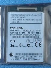 1.8" MK8022GAA HDD1805 5MM ZIF Hard Disk Drive 80GB For iPod Classic 6th gen