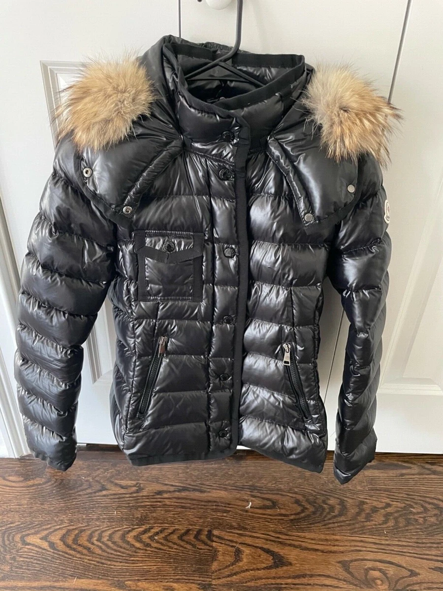 moncler armoise jacket down authentic black size 3