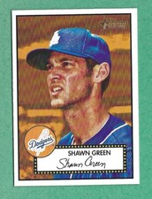 2001 Topps Heritage Baseball - Shawn Green #134 Dodgers