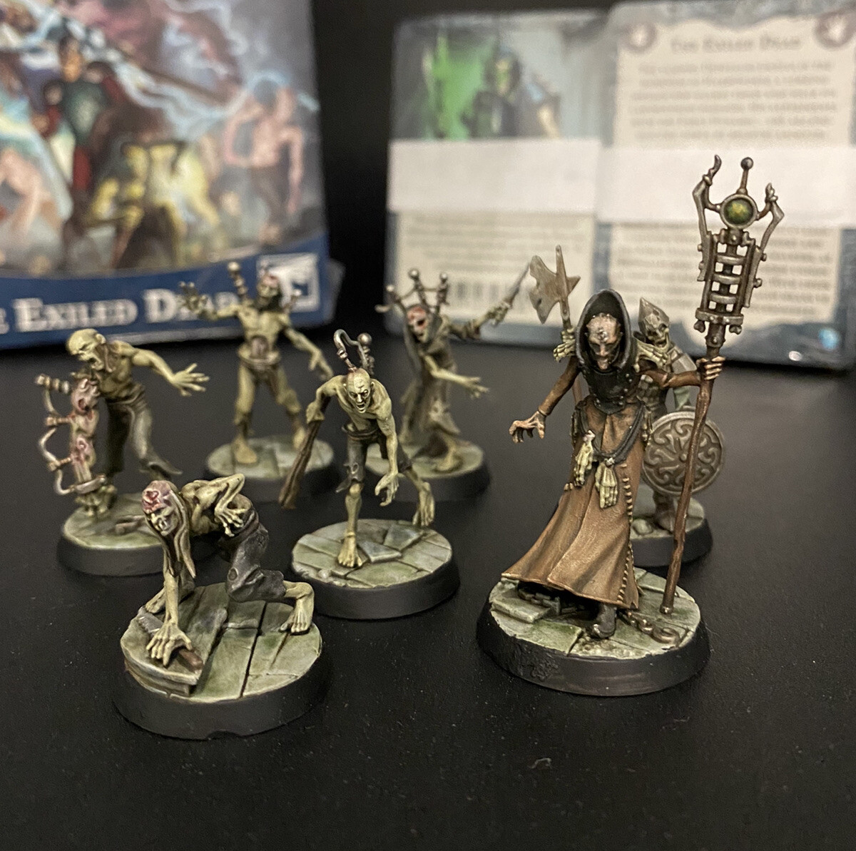 Commander of the Underworld ハデス MSP Well Painted The Exiled Dead - Warhammer Underworlds