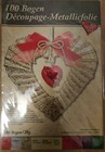 XL Bastelset * 100 Bogen Decoupage-Metallicfolie * SELTEN * QVC Jittenmeier