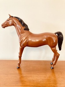 Barbie Horse Dancer Mattel 1970 - Cheval Et Stand Avec Boîte D'origine - Vintage