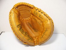 Rawlings Mike Piazza Leather Catchers Mitt RCM45 Lite Toe RHT EXCELLENT COND  