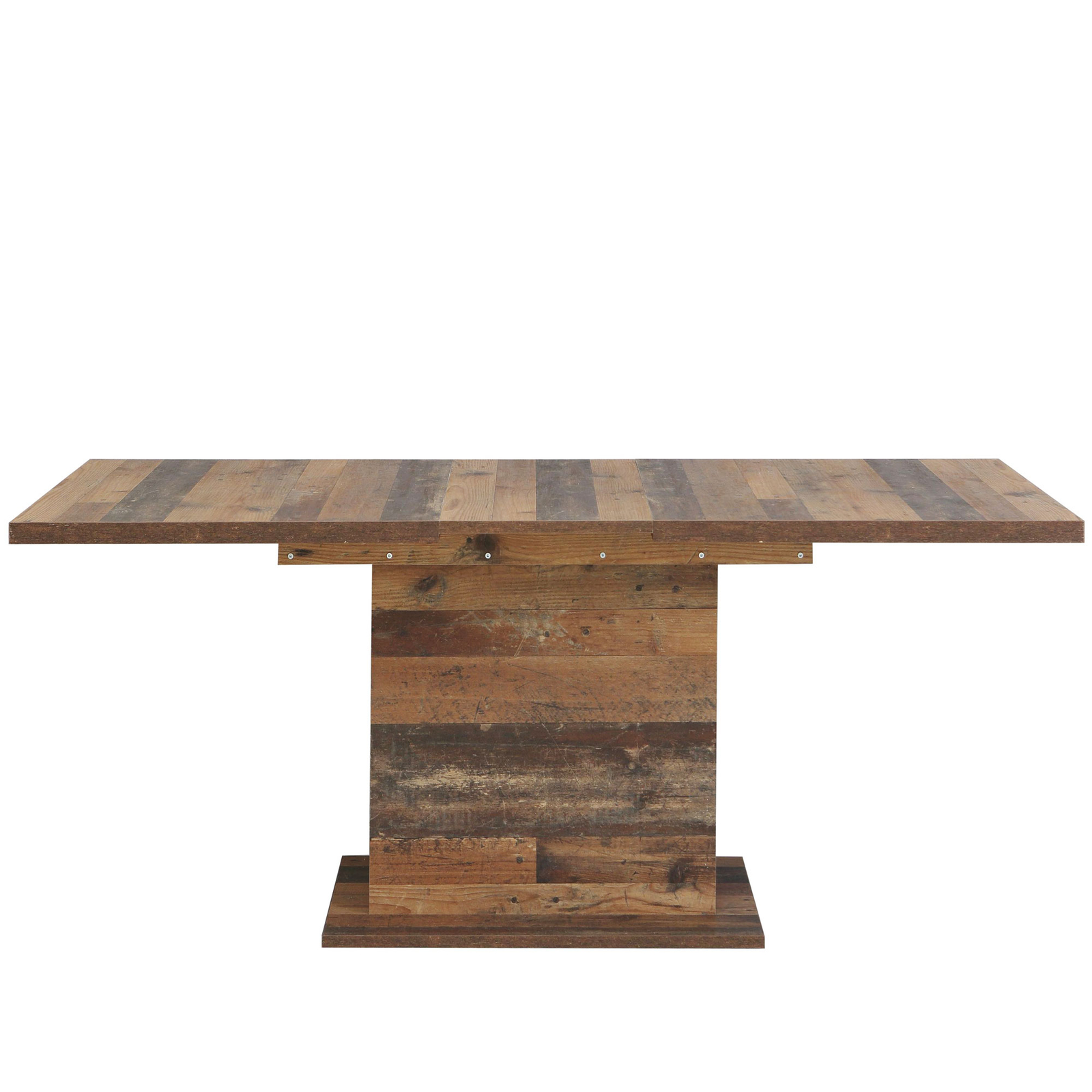 Esszimmer Tegan 42 Old Wood Vintage 6-teilig Säulentisch Sideboard Kommode