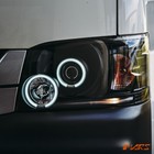 JDM Black CCFL Angel-Eyes Projector Head Lights for TOYOTA HIACE VAN 2005-10