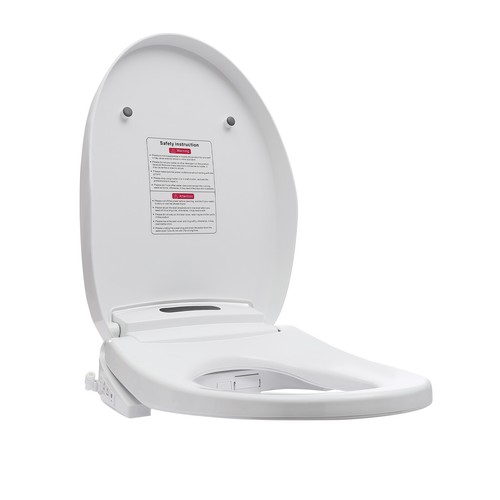 Electronic Heated Smart Bidet Toilet Cover Seat Intelligent Toilet Seat EU PLUG - Picture 15 of 24