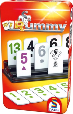 Games 54281 51281 My Rummy Bring Me With Game In Metal Tin