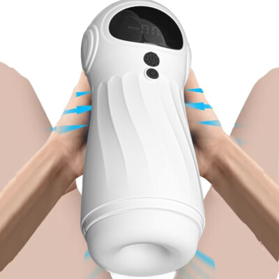 Automatic Male Sucking Masturbaters Cup HandsFree Massager Stroker Men Sex  Toys