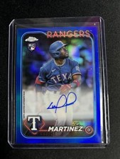 2024 Topps Chrome J.P. Martinez Auto True Blue Color Match /150 #RA-JP