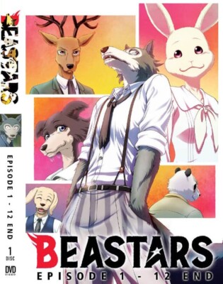 DVD* ANIME BEASTARS SEASON 1 VOL.1-12 END ENGLISH DUBBED REGION