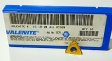 10 PIECES of VALENITE, 16IR 18UNJ VC929 CARBIDE INSERTS    H305