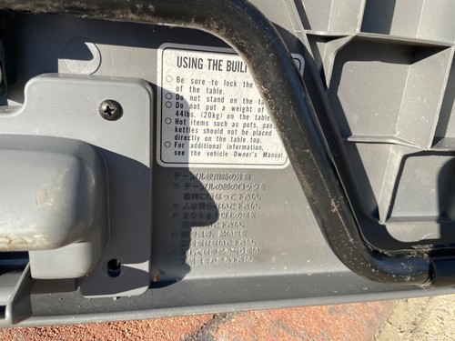 1997 - 01 Honda CRV Picnic Table Spare Tire Cover OEM - Foto 11 di 13