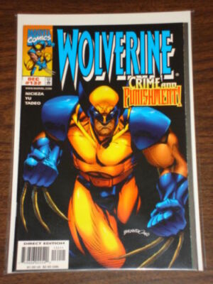 WOLVERINE #132 VOL1 MARVEL COMICS X-MEN NOVEMBER 1998