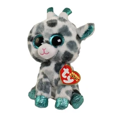 TY Beanie Boos - GIA the Blue Giraffe (Glitter Eyes) (6 inch) *Limited Exclusive