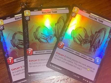 STAR WARS UNLIMITED TCG 3 HAILFIRE TANK FOILS GLOBAL SHIPPING
