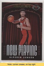 2021-22 Panini NBA Hoops Now Playing Holo Alperen Sengun #16 READ n0c