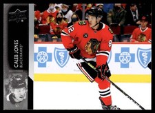 2021 Upper Deck Hockey Caleb Jones 541 Chicago Blackhawks