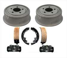Rear Brake Drums Brake Shoes Wheel Cylinders For Jeep Wrangler 2001-2006