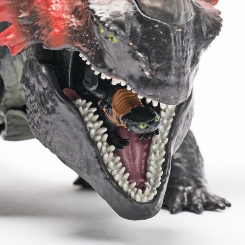 How To Train Your Dragon Movie Red Death Chomping Rampage Figure - Picture 3 of 4