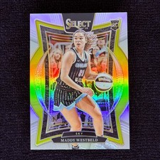 Maddy Westbeld (RC) - 2025 WNBA Select Concourse - Sky - #95 Silver Prizm Rookie