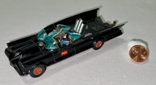 Corgi Toys 1966 Diecast Batmobile with Figures - NR Original Model Vintage Rare