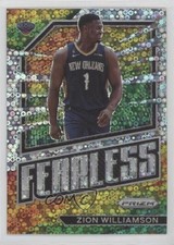 2022-23 Panini Prizm Fearless Fast Break Prizm Zion Williamson #19 r7o