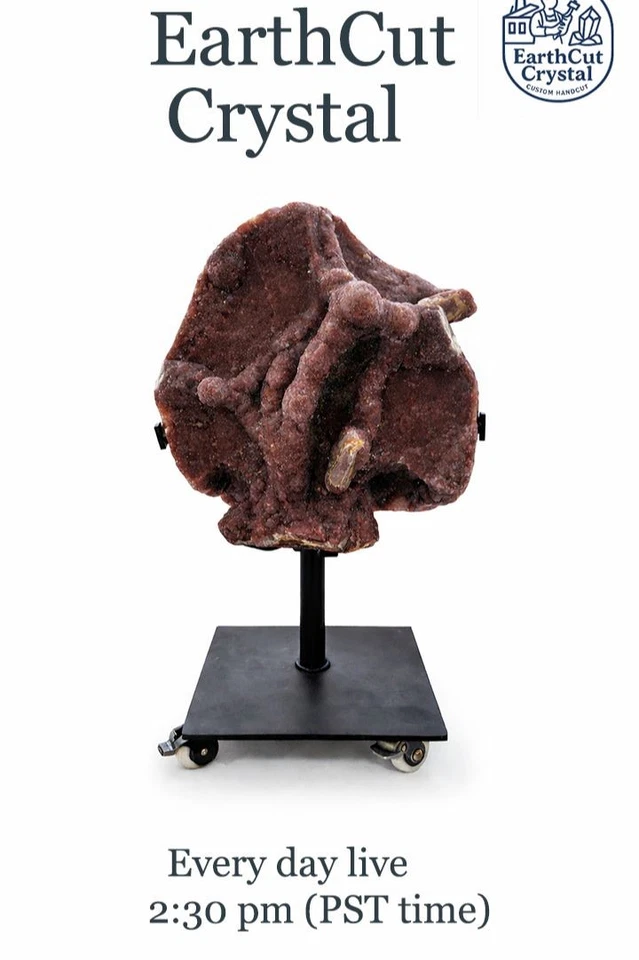 Earth Cut Crystal on live! Welcome come join us !