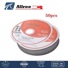 50 Pcs 5"x.040"x7/8" Cutting Discs Cut-off Wheel - Metal & Stainless Steel