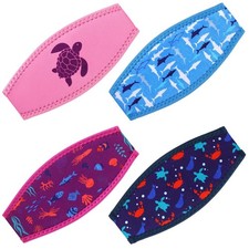 Neoprene Mask Strap Covers for Diving, Swimming, Snorkeling NonSlip Hair Wrap