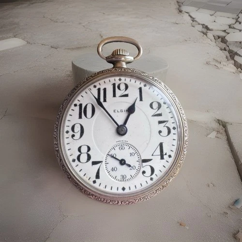 elgin pocket watches antique working