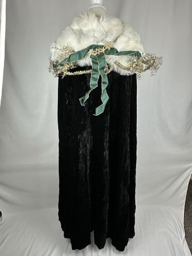 King & Queen Robe/Shawl Costume Mardi Gras Ren Fair Scepters & Crowns Hand Made - Picture 20 of 23