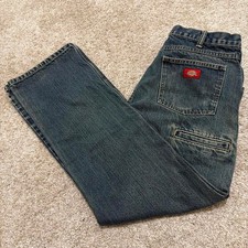 Dickies Carpenter Jeans  Medium Wash Blue Denim  32X30