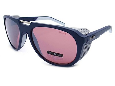 Bolle Cobalt Photochromic 2-4 Sunglasses Navy /w Phantom Black Gun Lenses 12531