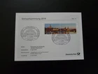 architecture Dresden city FDC card Germany 2014