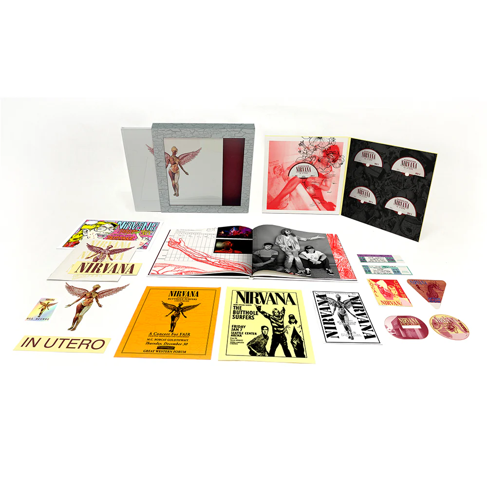 Nirvana In Utero 30th Anniversary 5CD Super Deluxe Box Set Limited