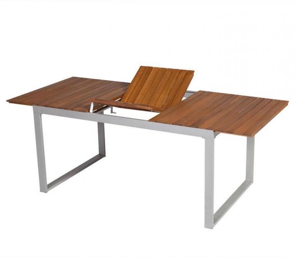 Mx Alu Gartentisch Naxos Terrassentisch Klapptisch Balkontisch Holztisch Tisch-image
