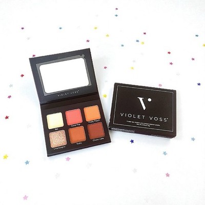 VIOLET VOSS 6 Color Eye Shadow & Pressed Pigment Palette 0.28oz Brand New In Box