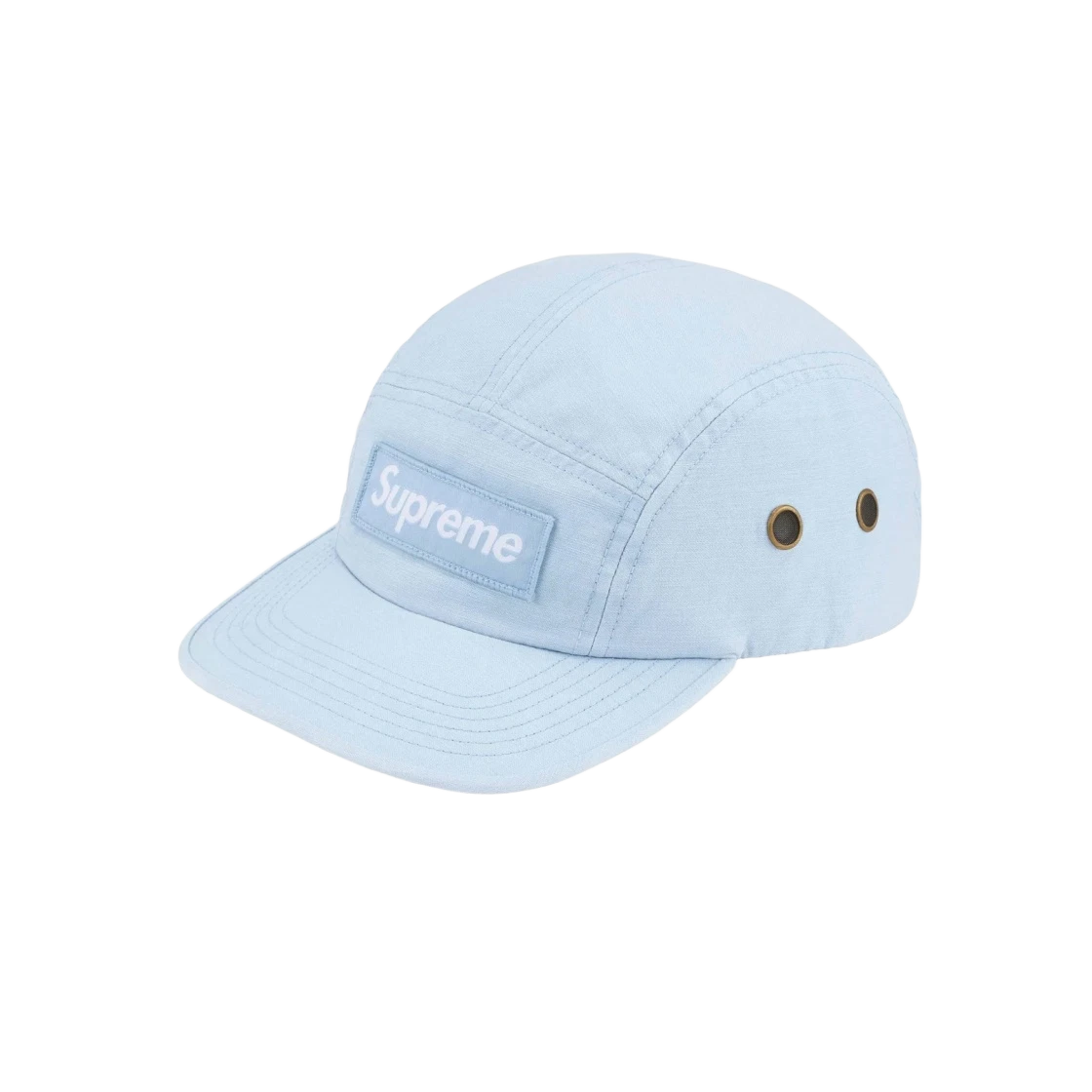 Casquette de camp militaire suprême bleu clair   24SS