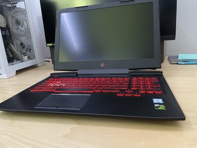 HP OMEN 15-ce019dx Gaming Laptop Intel i7 NVIDIA GTX 8GB RAM M.2 SSD 15'' FHD