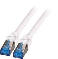 EFB RJ45 PATCHKABEL S/FTP, CAT.6A, CAT7 TPE SUPERFLEX, 0.25M, W