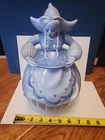 RED WING USA Pottery Katrina Blue Ceramic Dutch Girl Cookie Jar Canister