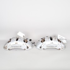 2011-2014 Porsche Cayenne 3.0 3.6 Front Brake Calipers Brembo Black Oem
